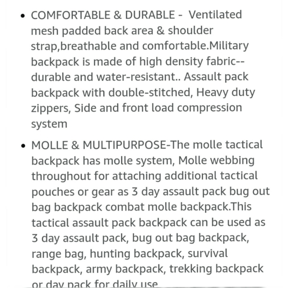 🆕⭐ Military camouflage tactical backpack - Picture 16 of 16